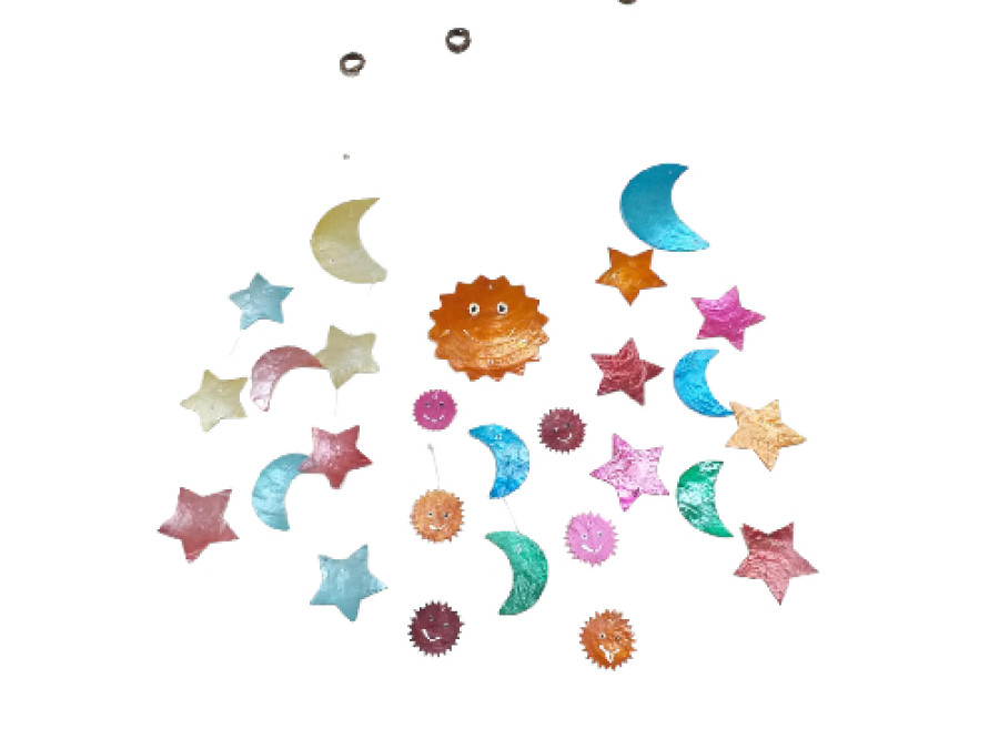 MOVIL CAPIZ SOL&LUNA 50cm