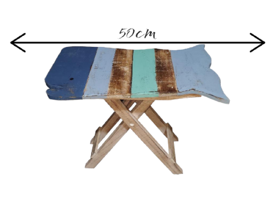 MESA BALLENA 50x50cm