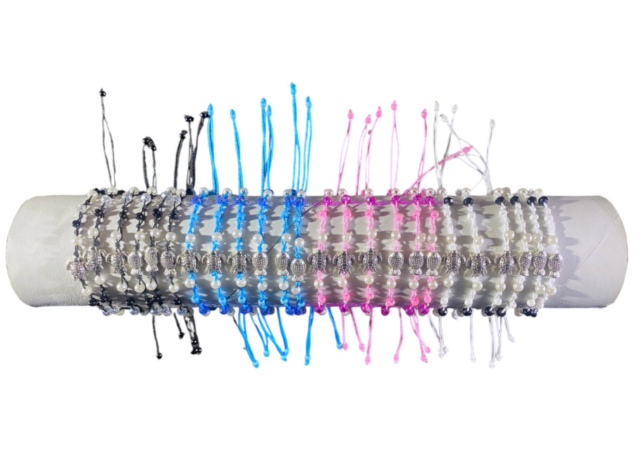 P.MA-25112 TORTUGA/PEZ HLIO PERLITA 4 colors tubo 24