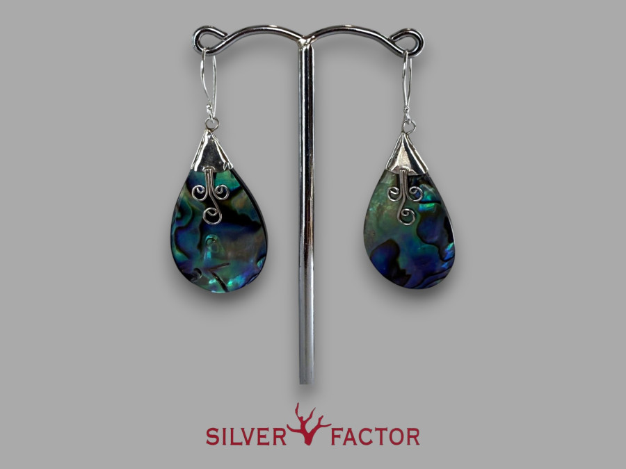 PTES.AG.PAUA LAGRIMA 30mm TRES ESPIRALES