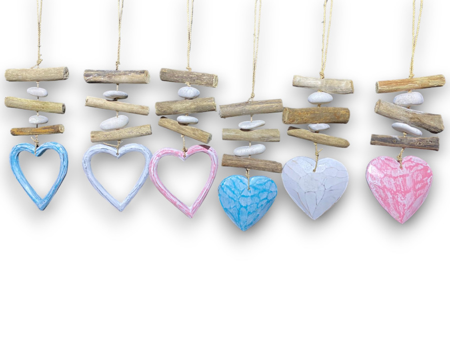 DECO CORAZON TUPIDO/AGUJEREADO 40cm 30 colors pack 12