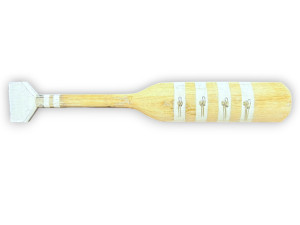 COLGADOR REMO NATUR/BLANCO 80cm