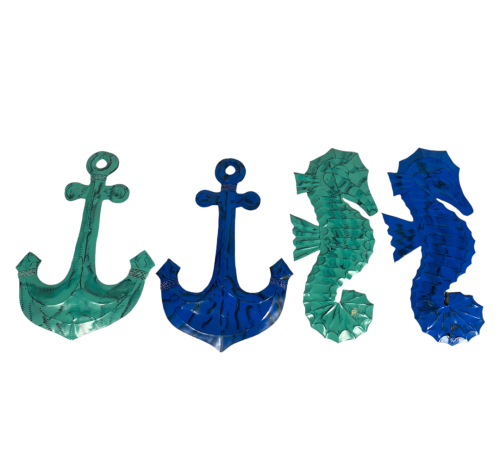 HIPOCAMPO Y ANCLA METAL