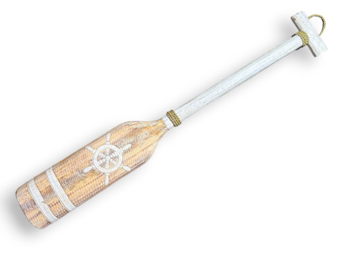 REMO MADERA/TIMON BLANCO 100cm