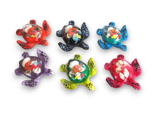 TORTUGA ACUARIO 06cm pack 12