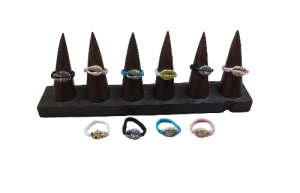 A.MA-23132 MONETA PINTADA MACRAME pack 24