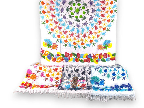 PAREO MULTITORTUGAS 4COLORES Pack 8