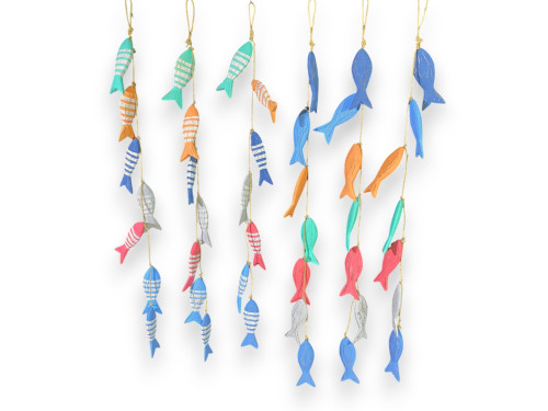 D-2531 TIRA PECES COLOR/RAYAS 70cm pack 6