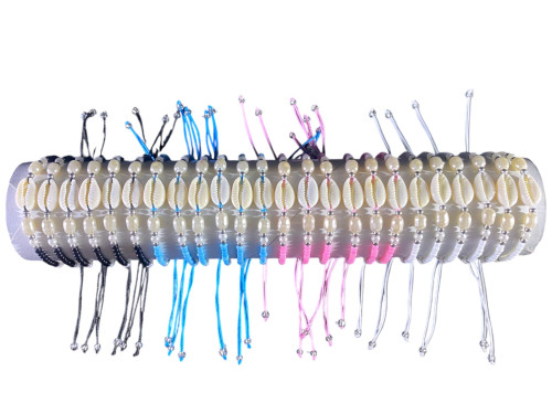 P.MA-25118 MONETA 2 PERLAS 4 colors tubo 24